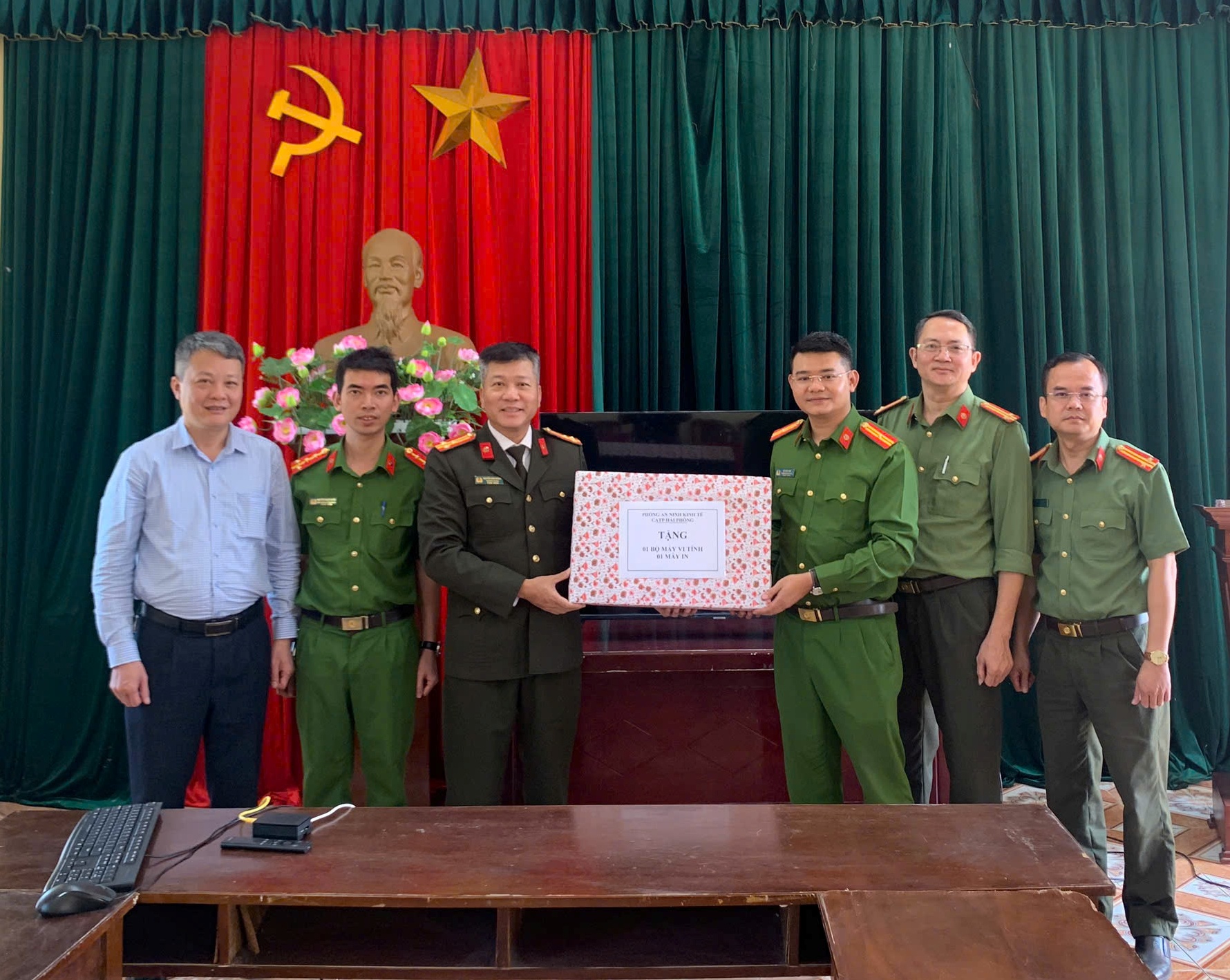 Phòng An ninh Kinh tế:  Tăng cường hỗ trợ Công an cấp xã trong công tác bảo đảm an ninh cơ sở